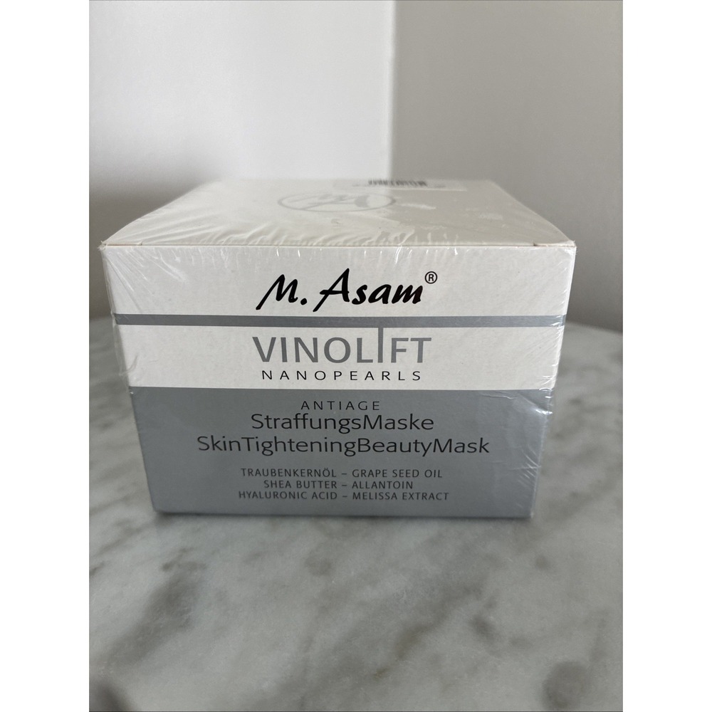 M. ASAM VINOLIFT SKIN TIGHTENING Beauty Mask 3.38 Fl.oz/100 Ml Sealed